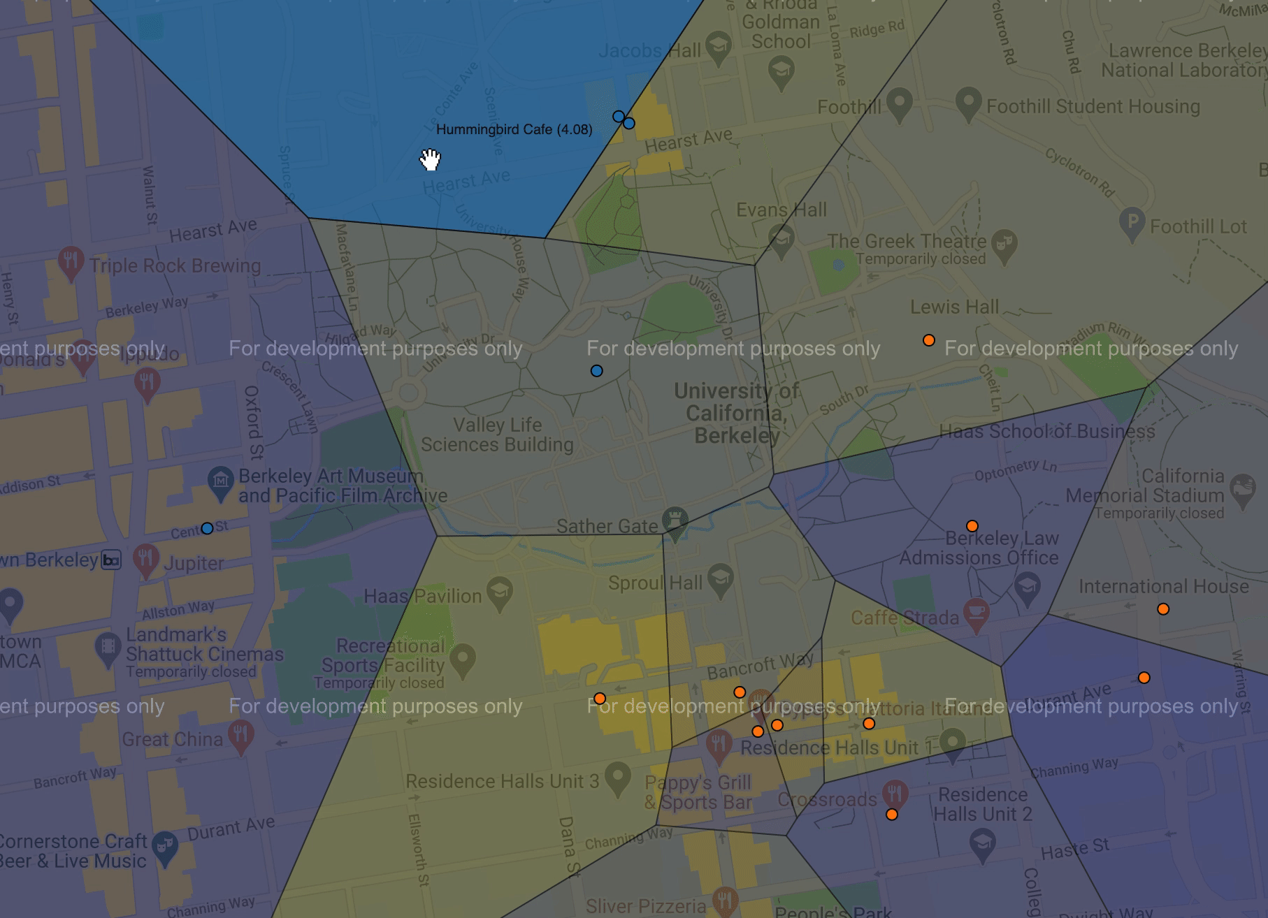 Restaurant Ratings Visualizer Preview